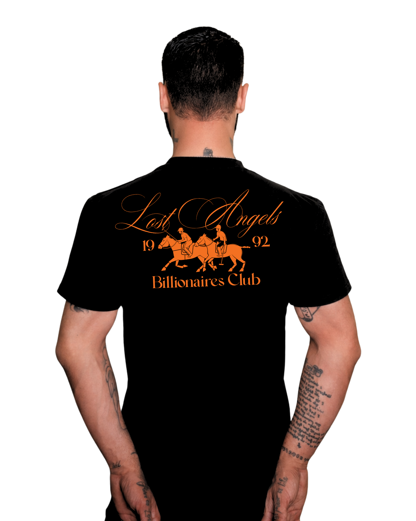 Lost Angels Billionaires Club Black Tee